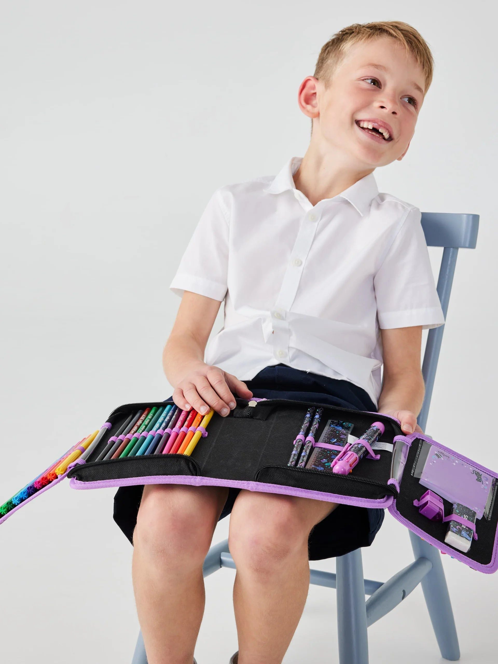 Smiggle - Estuche de Unicornio Wild Side y Set de Papelería
