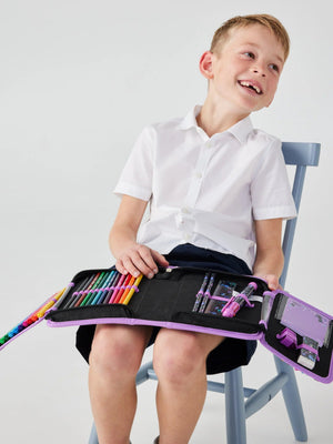 Smiggle - Estuche de Unicornio Wild Side y Set de Papelería