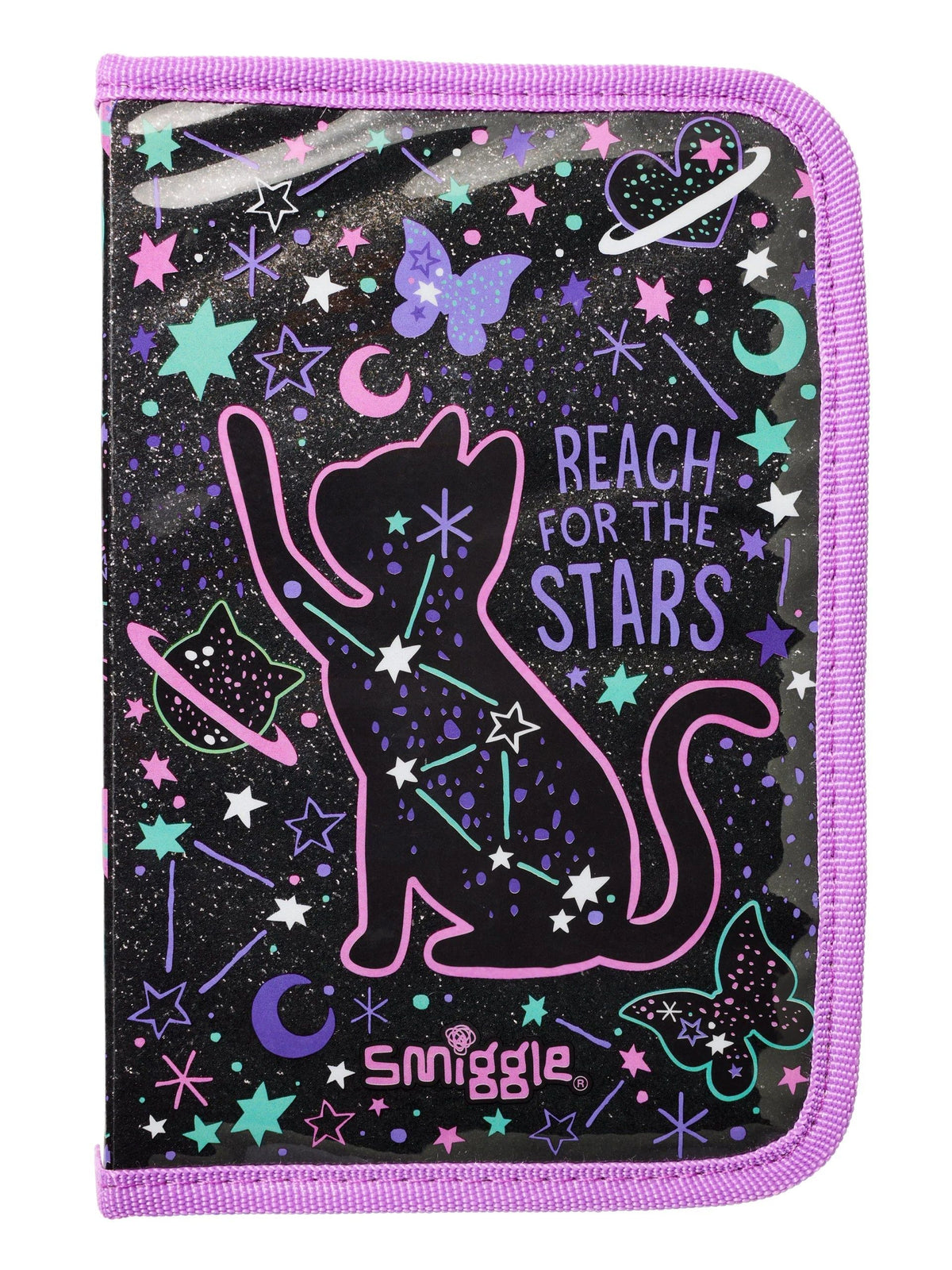 Smiggle - Estuche de Unicornio Wild Side y Set de Papelería