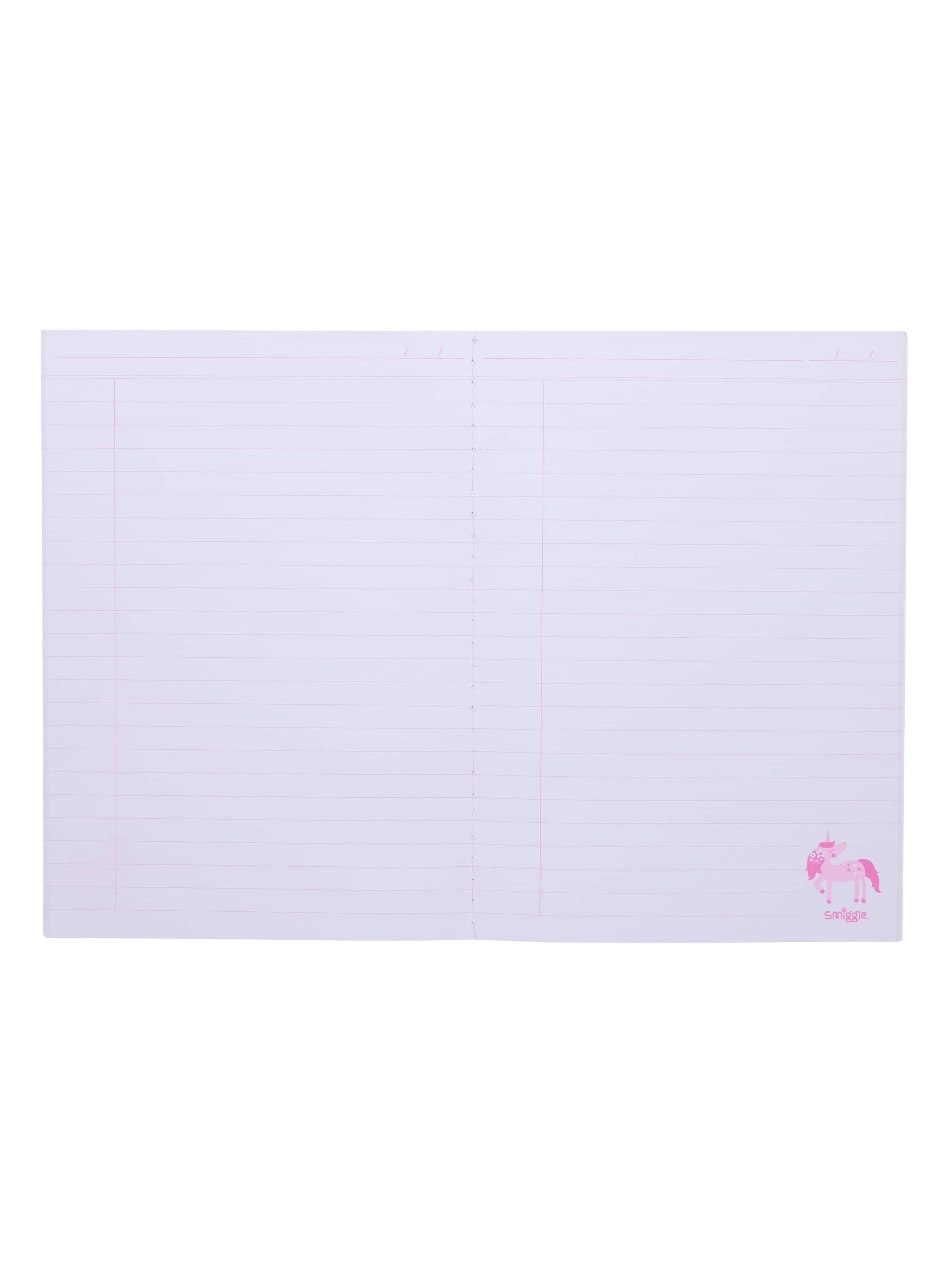 Smiggle - Cuaderno A5 rayado Wish
