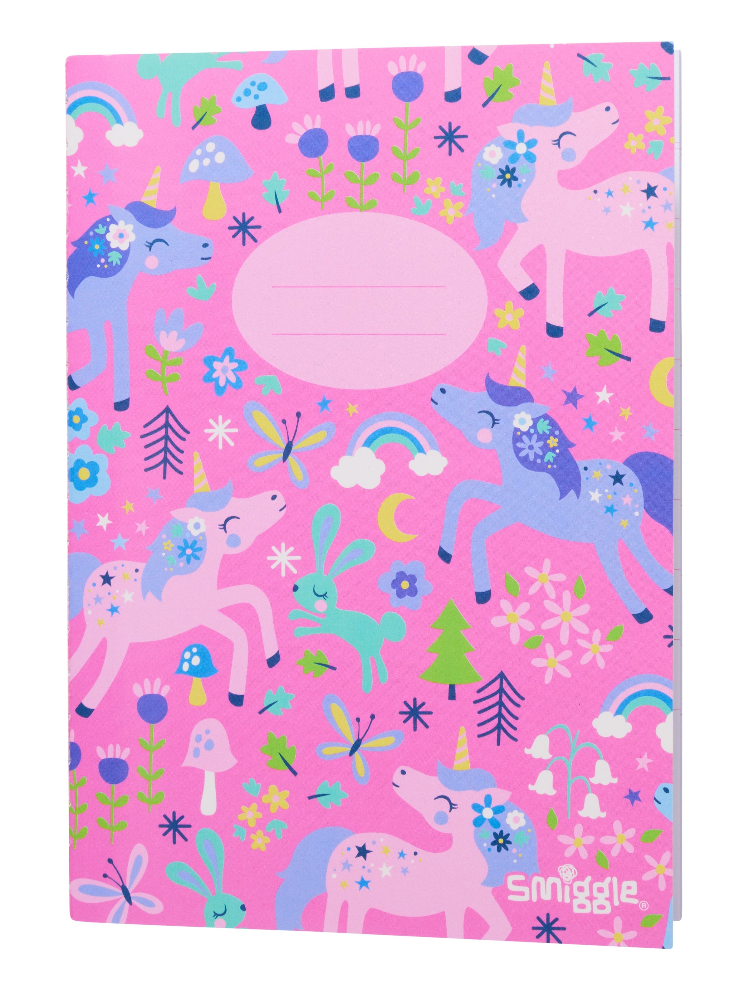 Smiggle - Cuaderno A6 de Rayas Wish