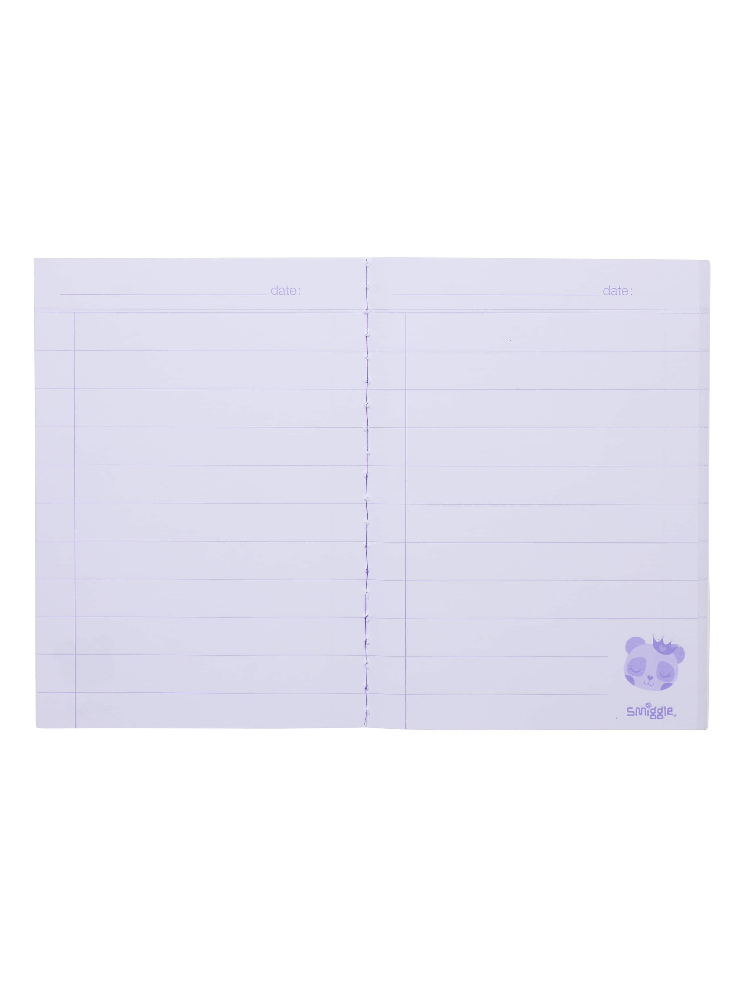 Smiggle - Cuaderno A6 de Rayas Wish