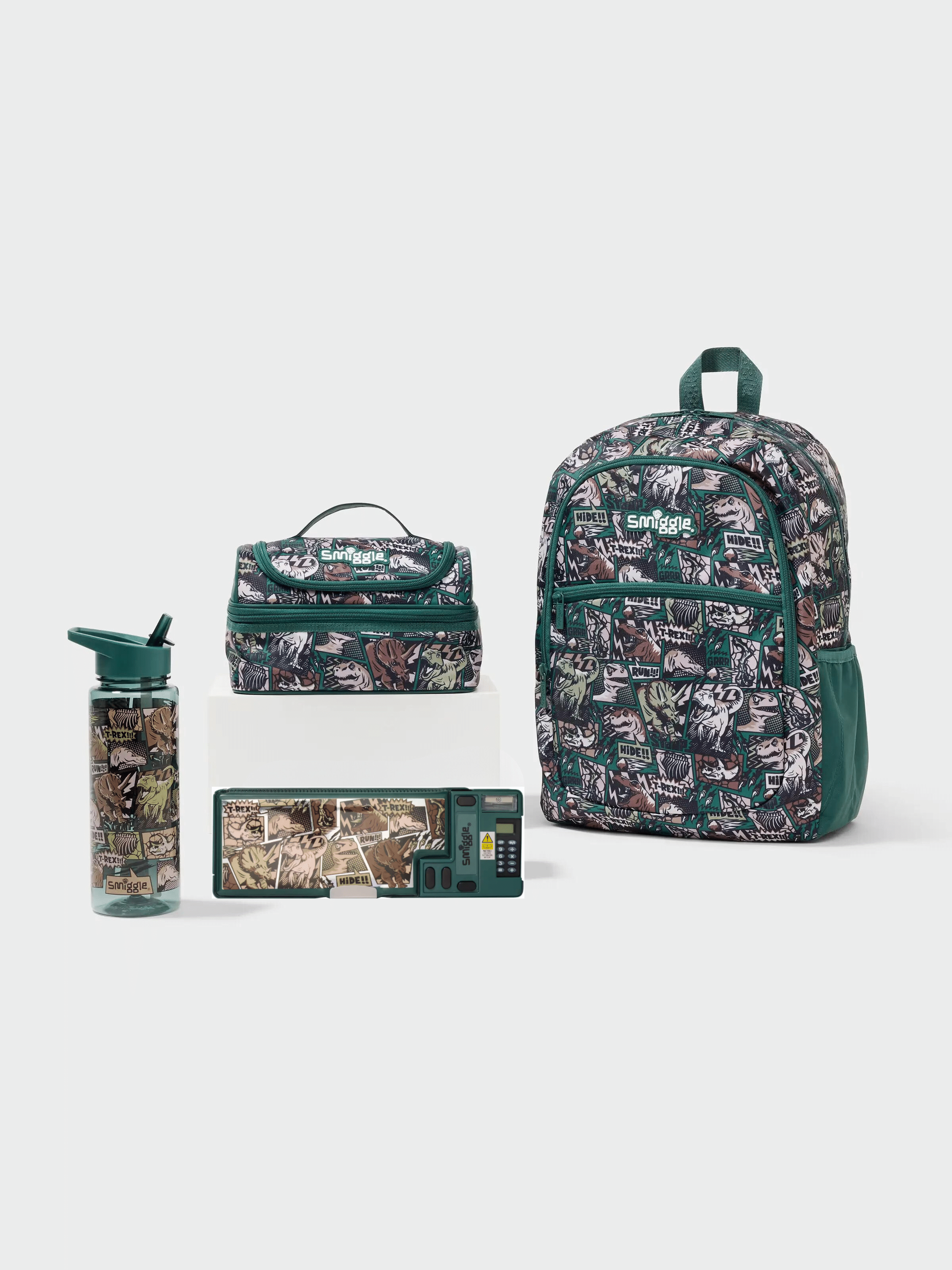 Smiggle - Set de 4 mochilas escolares Wonder World