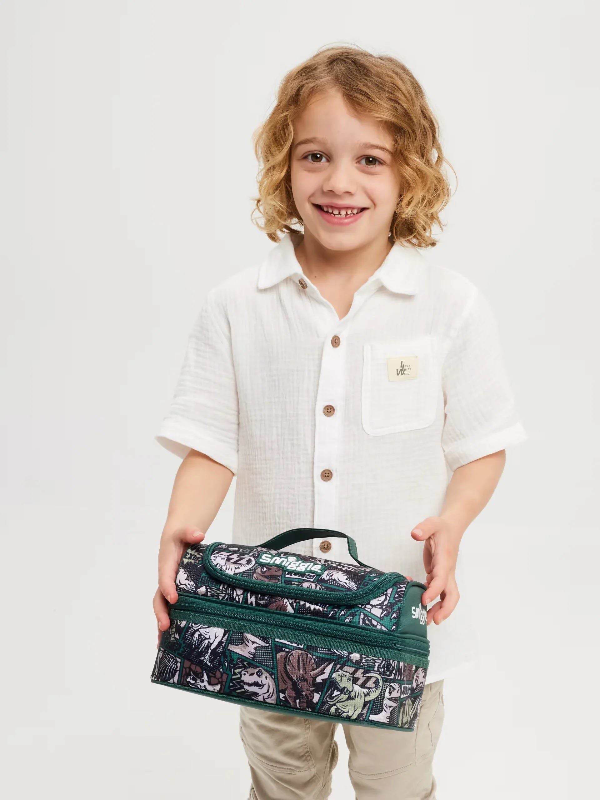 Smiggle - Set de 4 mochilas escolares Wonder World
