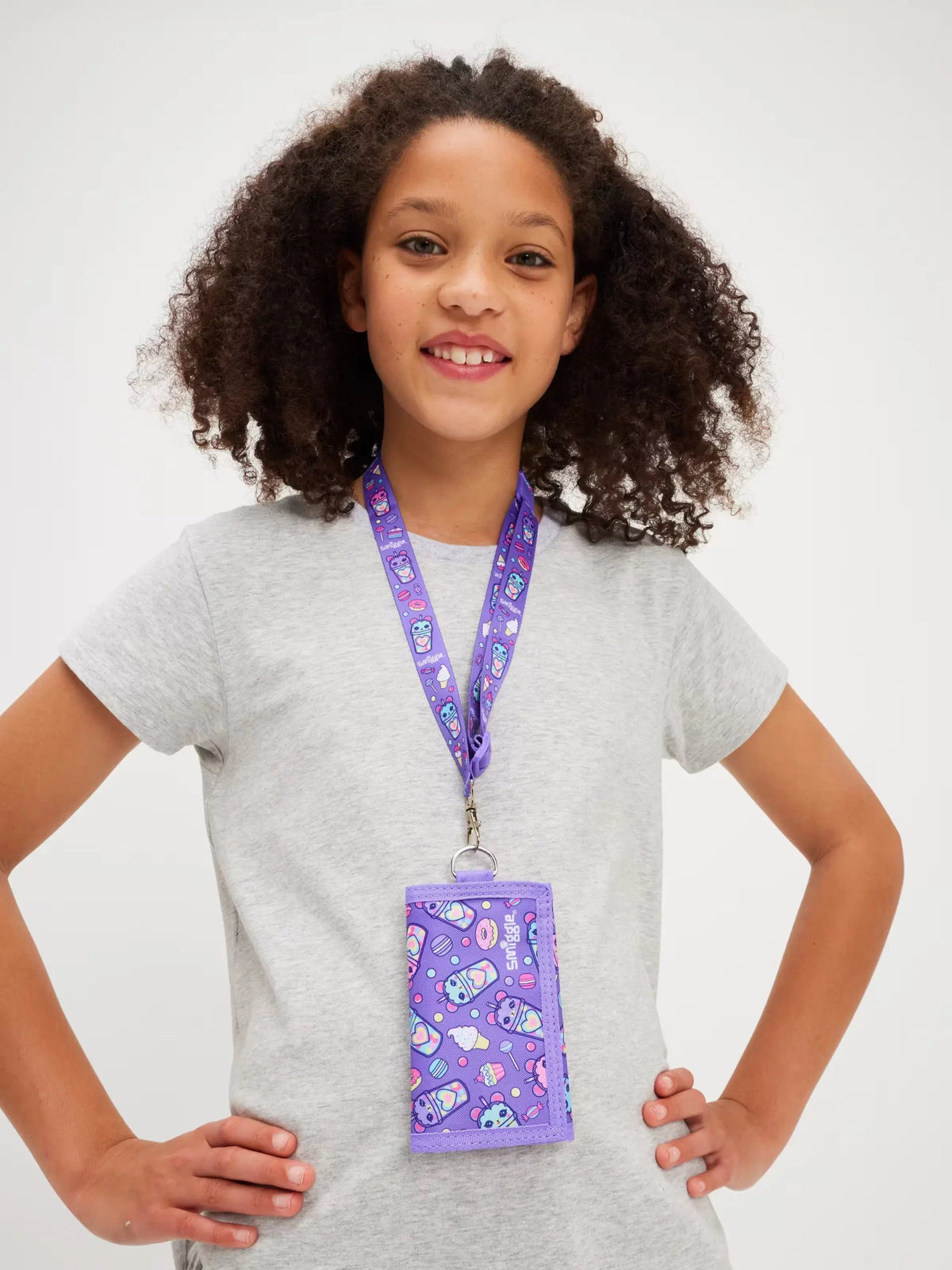 Smiggle - Monedero infantil Wonder World con cordón