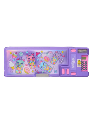 Smiggle - Estuche automático Wonder World Sweet Treats con calculadora