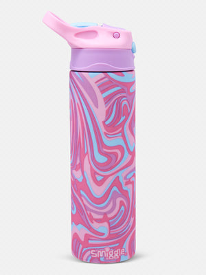 Smiggle - Botella de acero inoxidable con tapa aislada