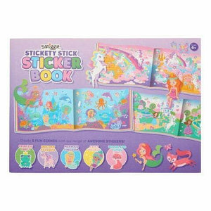Smiggle - Libro de pegatinas adhesivas
