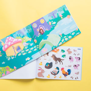 Smiggle - Libro de pegatinas adhesivas