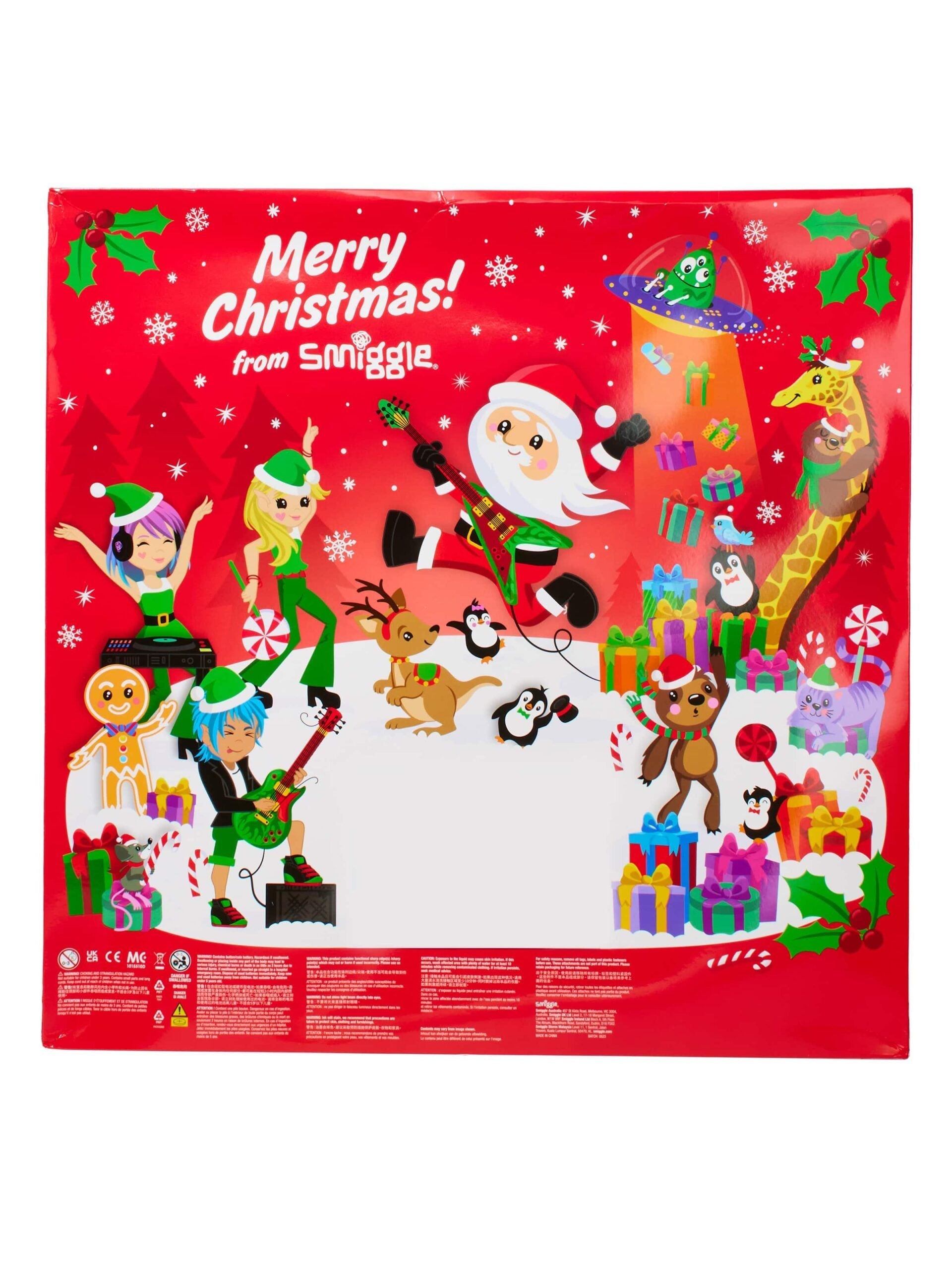 Smiggle - Paquete de regalo de papelería y juguetes de Año Nuevo