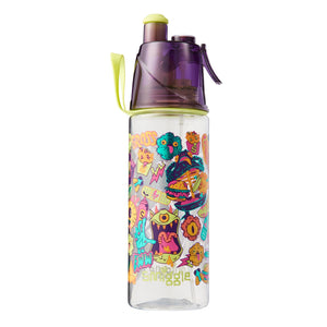 Smiggle - Botella de agua automática Ziggy Spritz sin BPA de 560 ml