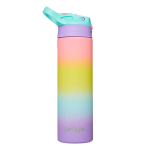 Smiggle - Zoom Botella de agua aislada de acero inoxidable de 500 ml