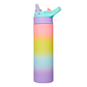 Smiggle - Zoom Botella de agua aislada de acero inoxidable de 500 ml