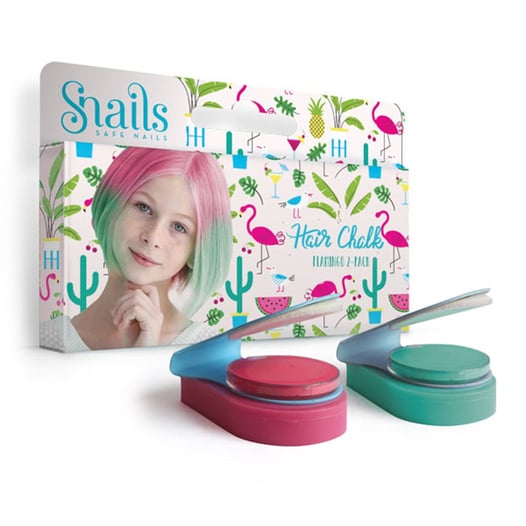 Snails - Tizas de Color para el Pelo Infantil - Flamenco