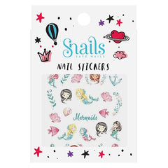 Caracoles - Set de pegatinas de uñas - Sirenas
