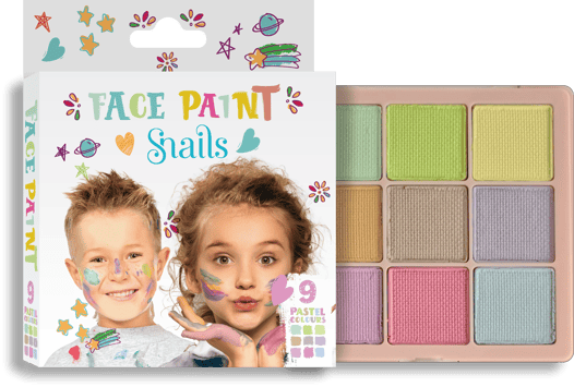 Snails - Paleta de Maquillaje Facial - Colores Pastel