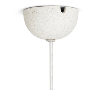 Ferm Living - Lámpara colgante de cerámica Speckle | Blanco sucio
