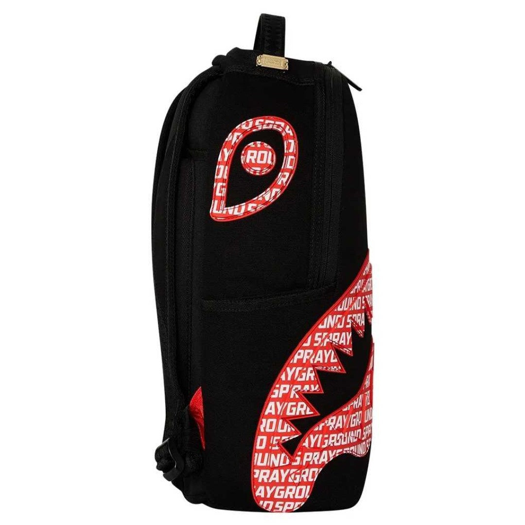 Sprayground - Mochila de algodón con logotipo Mouth Core Dlx