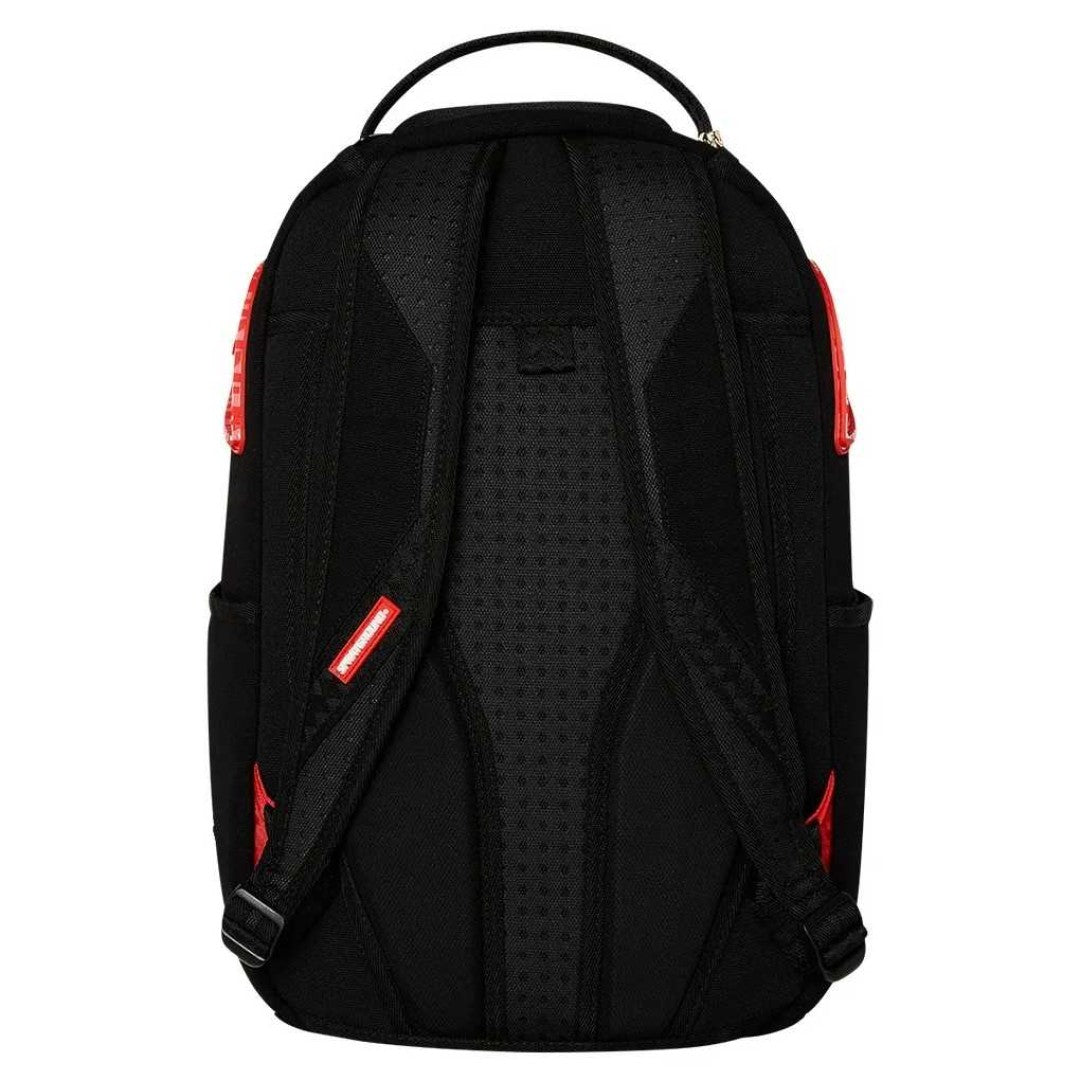 Sprayground - Mochila de algodón con logotipo Mouth Core Dlx