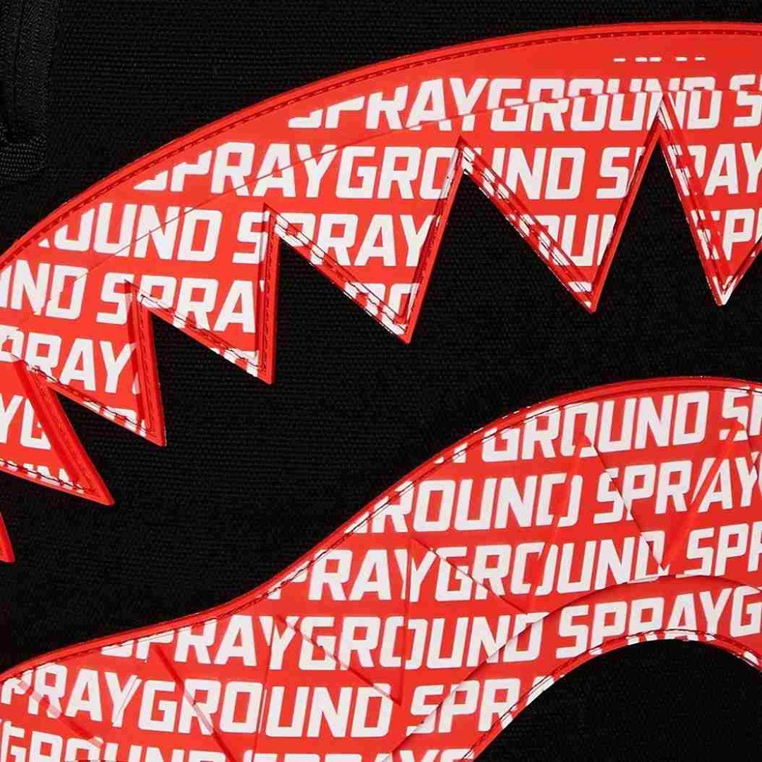 Sprayground - Mochila de algodón con logotipo Mouth Core Dlx