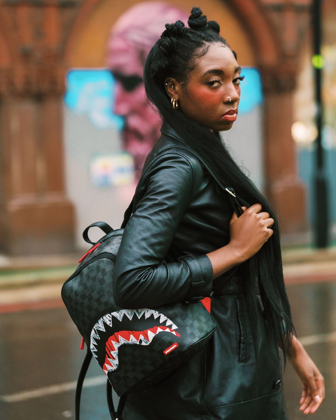Sprayground - Mini mochila Midnight Shadow Savage