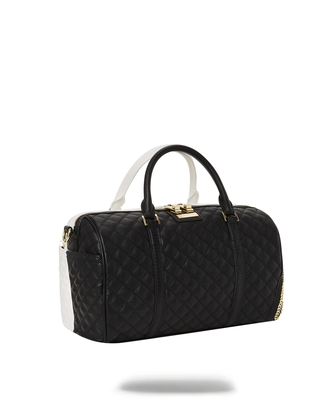 Sprayground - Bolso de mano y hombro Quilt Shark con compartimento interior especial