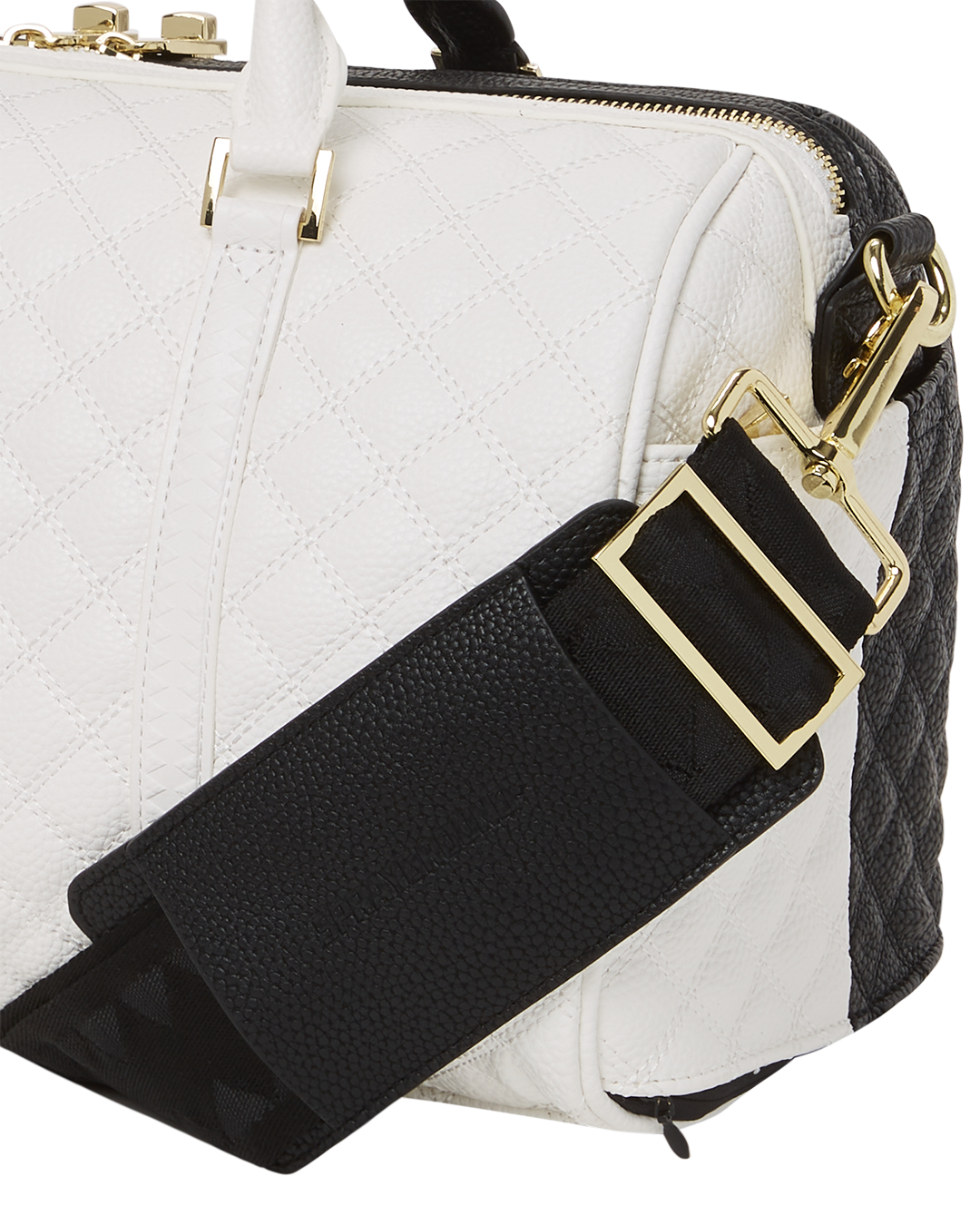 Sprayground - Bolso de mano y hombro Quilt Shark con compartimento interior especial