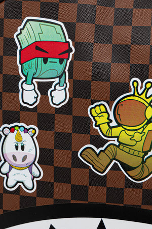 Mochila Sprayground - Shark Sticker Campaign Dlsxv