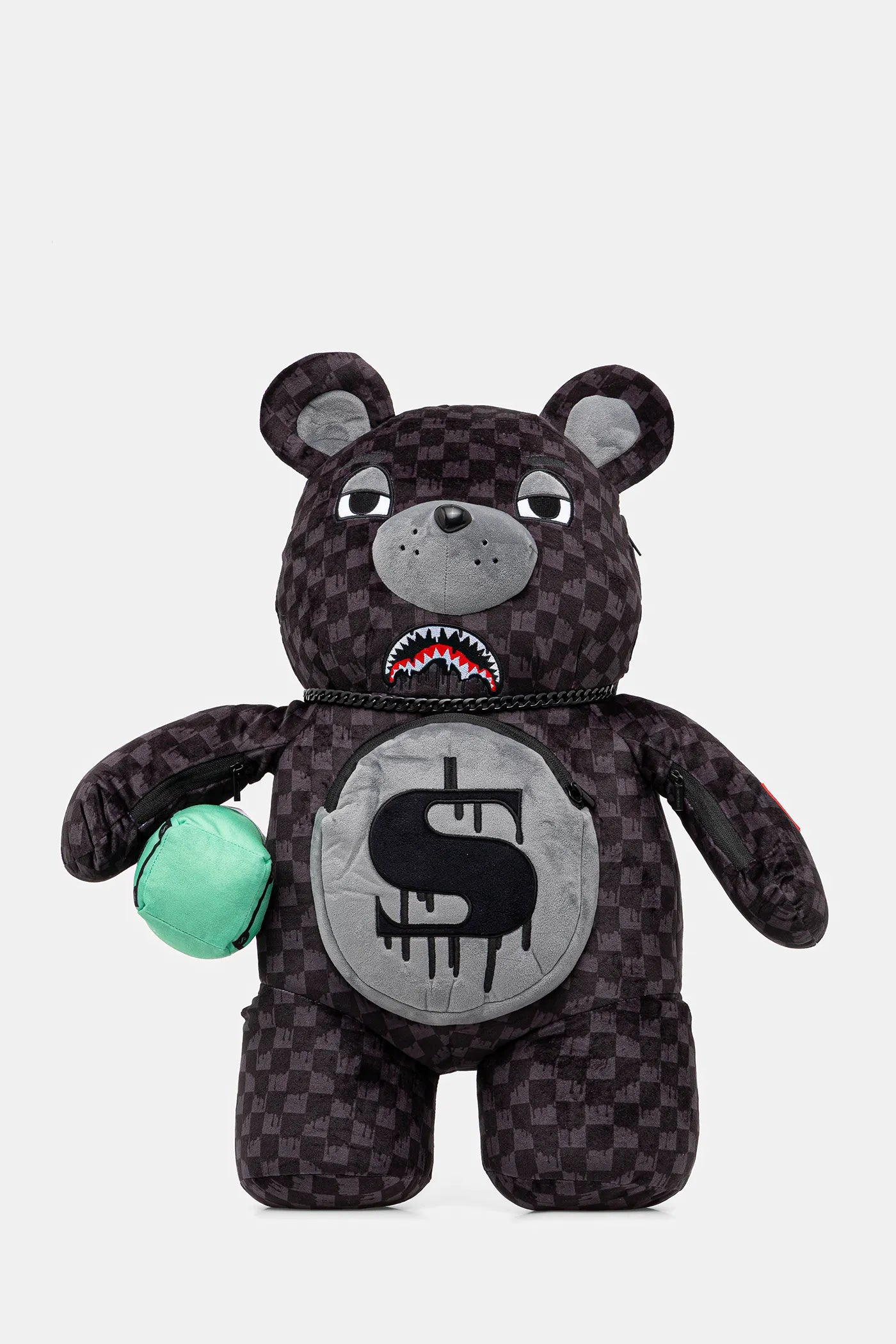 Sprayground - Mochila Teddy con diseño de oso tiburón