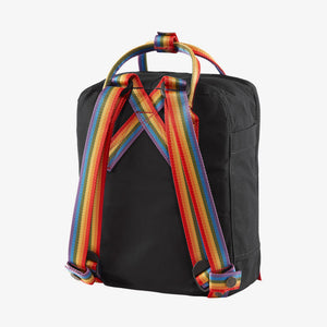 Mochila Fjällräven Kånken Rainbow Mini Unisex Negra