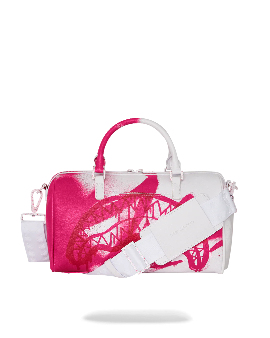 Sprayground - Bolso de mano y de hombro Storm rosa y blanco