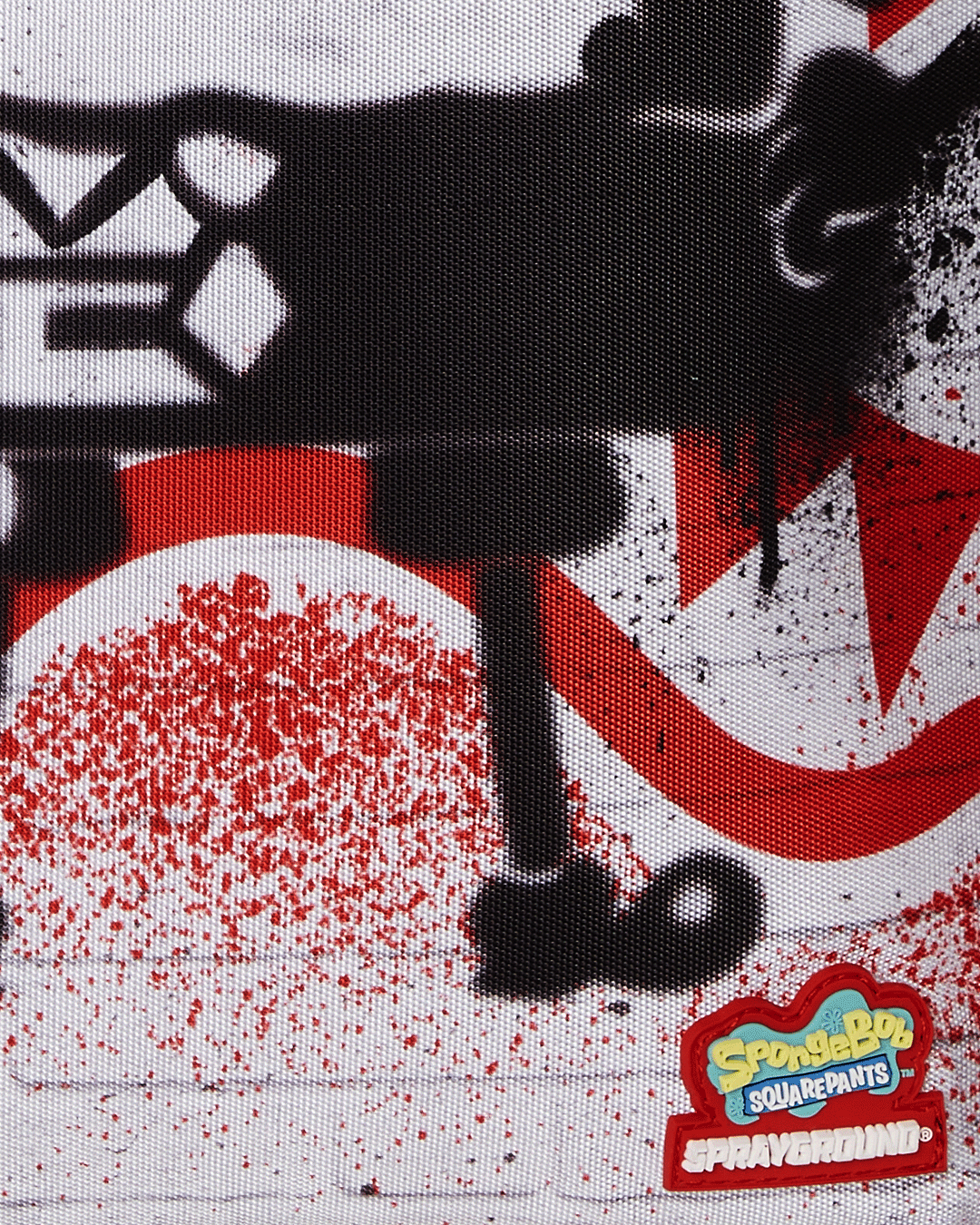 Sprayground - Mochila DLXR de Bob Esponja con estampado de plantilla