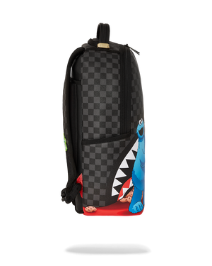 Sprayground - Mochila Dlxsv Cookie Monster de Barrio Sésamo