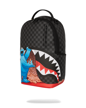 Sprayground - Mochila Dlxsv Cookie Monster de Barrio Sésamo