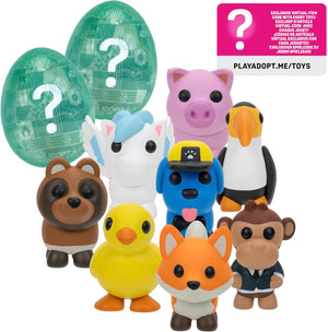 Squishmallows - ¡Adóptame! 2ª Serie Figuras de Juguete de Mascotas Misteriosas de 10 Unidades