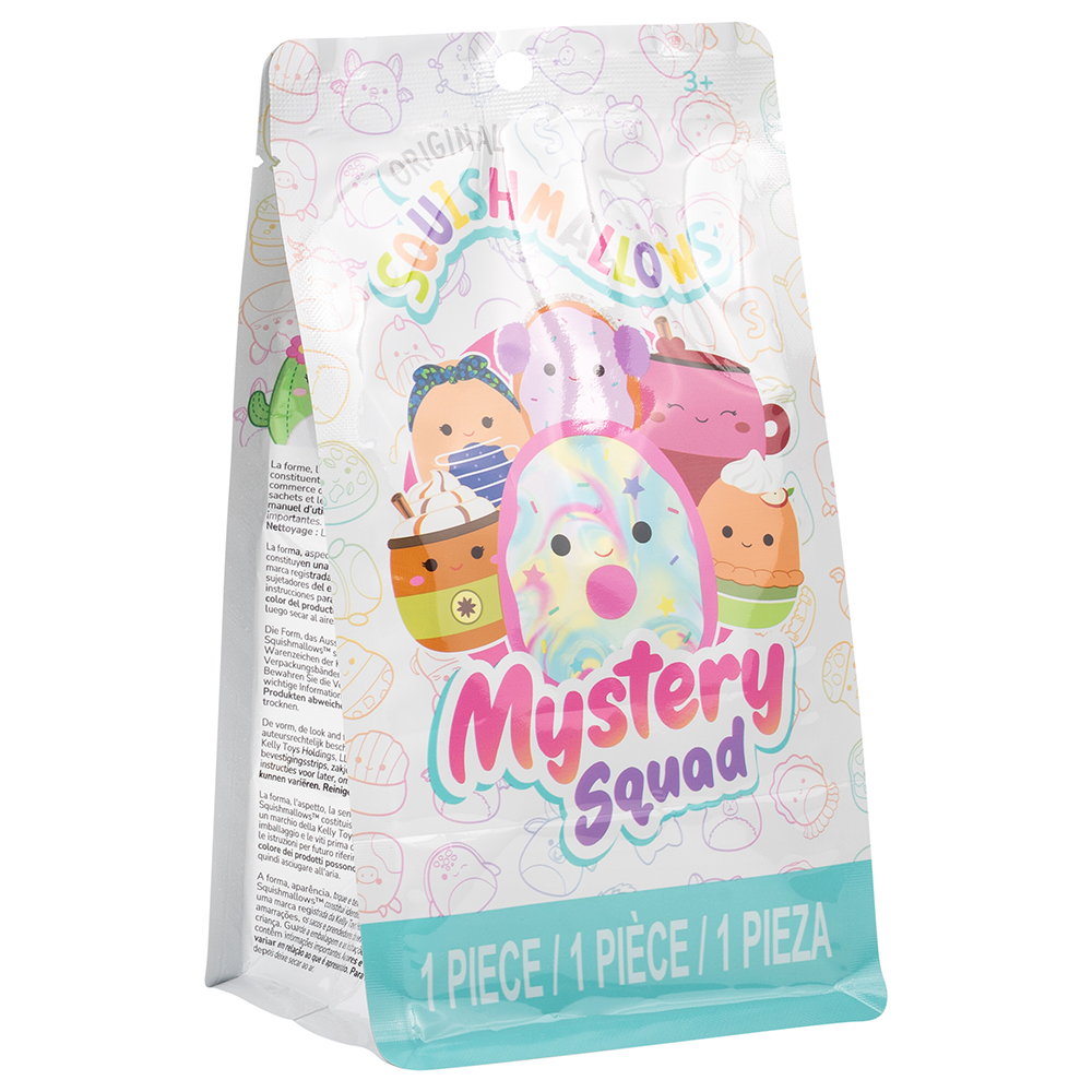 Squishmallows - Mystery Squad Paquete Sorpresa Peluche Edición Especial 13 cm