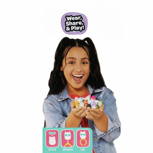 Squishmallows - Squish-a-longs 14 Figuras + Set de Anillos + 4 Accesorios Juguete de Edición Especial