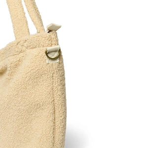 Studio Noos Ecru Teddy Diaper Bag - Ecru-Changing Bags-Ecru-58cm X 42cm | Natural Baby Shower