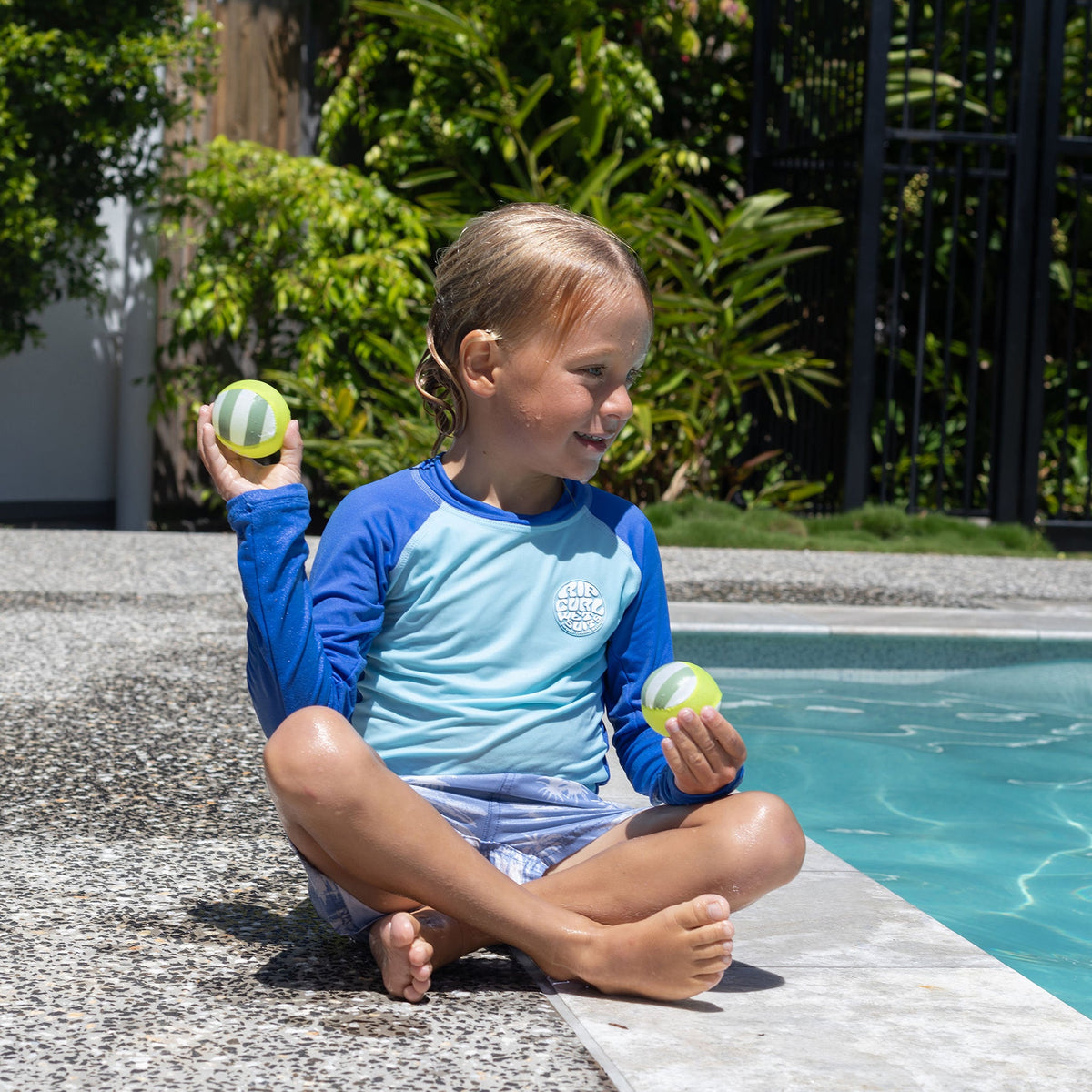 Sunnylife - Set de 2 pelotas de playa blandas
