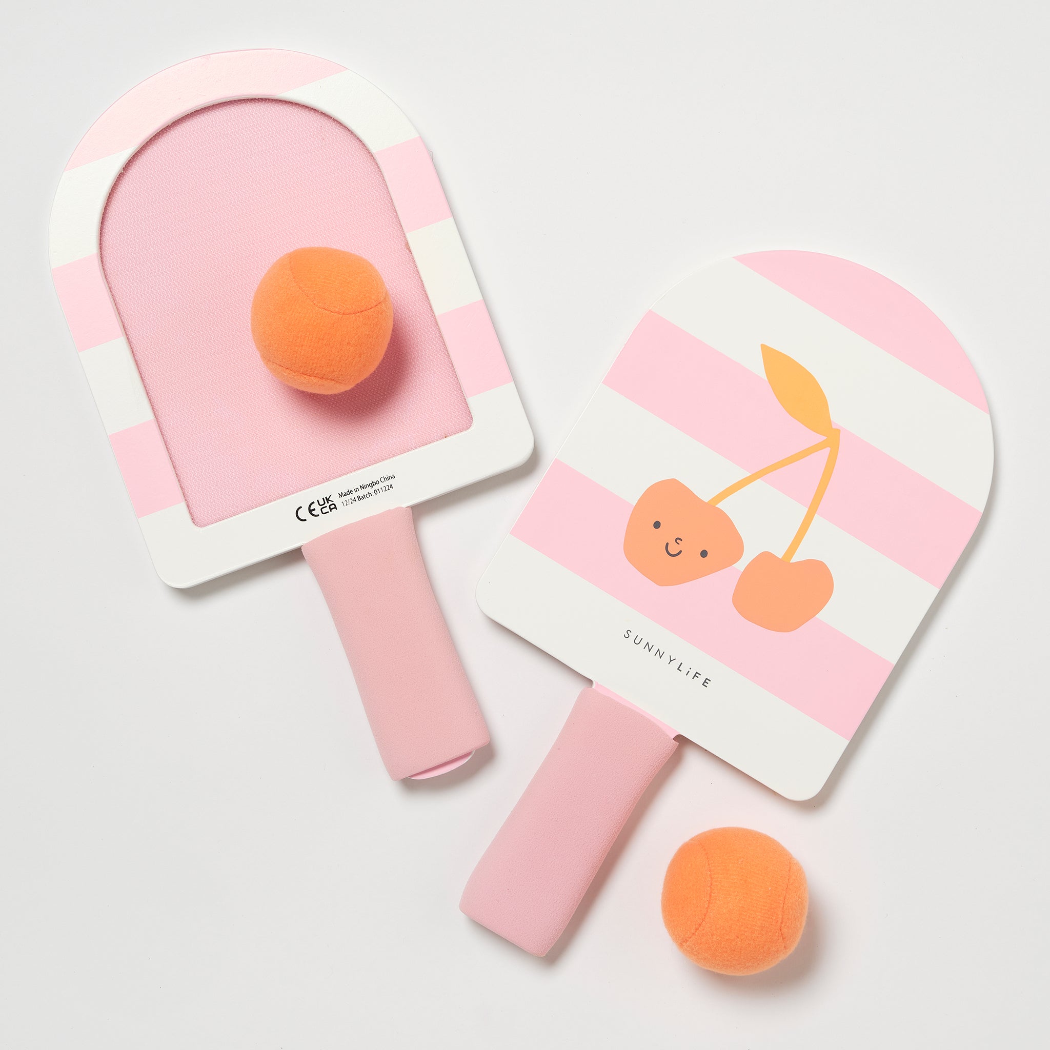 Sunnylife - Set de raquetas de tenis adhesivas de playa para niños