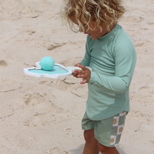 Sunnylife - Set de raquetas de tenis adhesivas de playa para niños