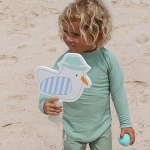 Sunnylife - Set de raquetas de tenis adhesivas de playa para niños