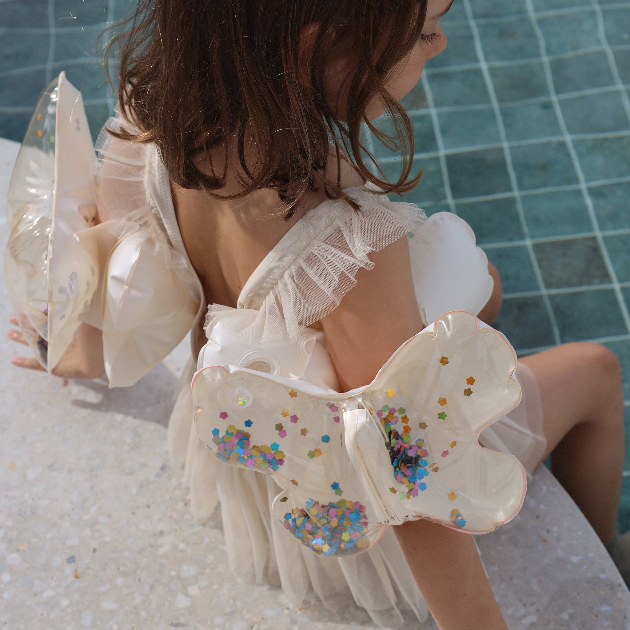 Sunnylife - Manguitos de Natación Hinchables para Niños Mariposa