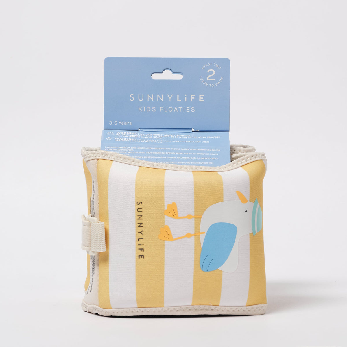 Sunnylife - Manguitos Hinchables de Natación para Niños Sammy la Gaviota