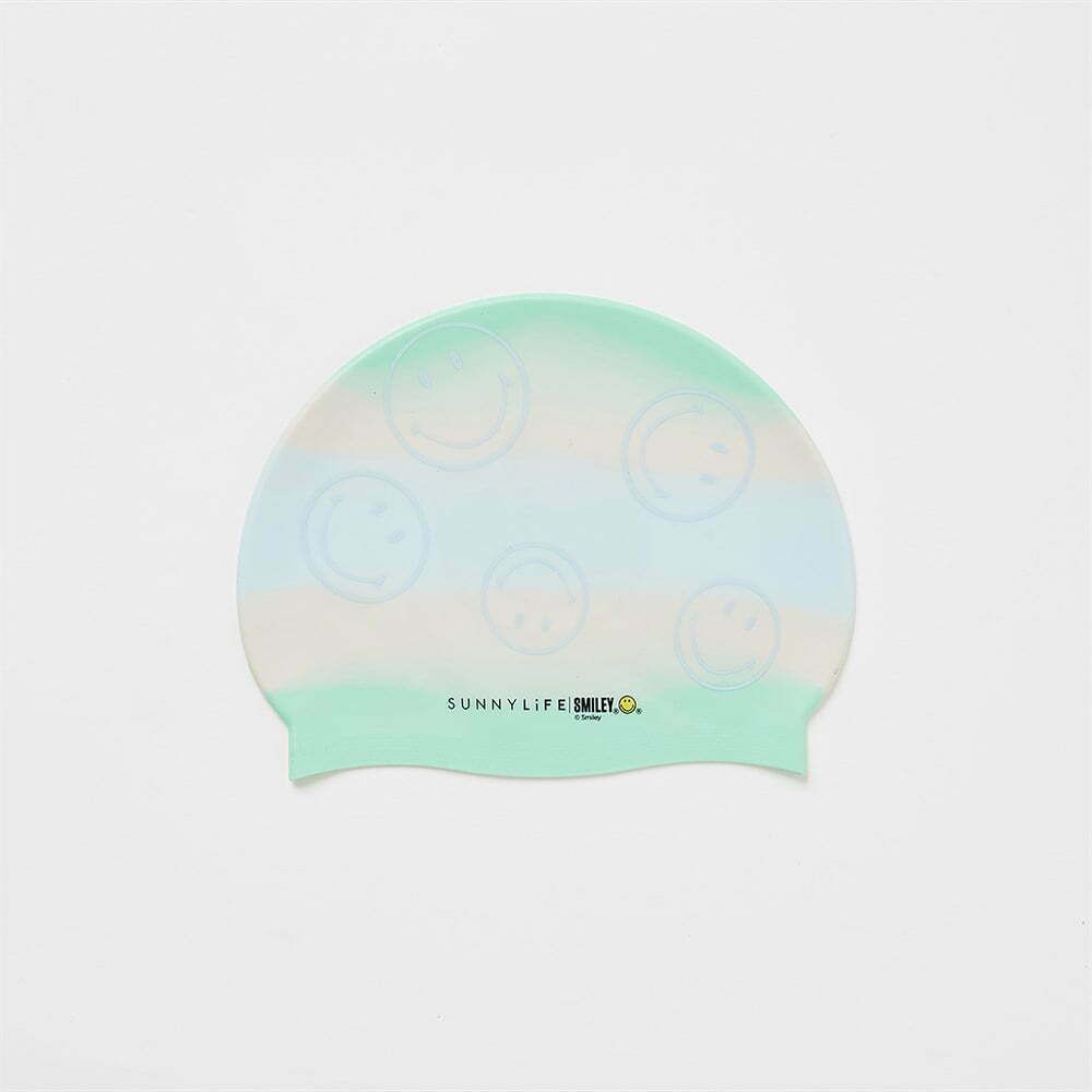 Sunnylife - Gorro de natación infantil Smiling Face