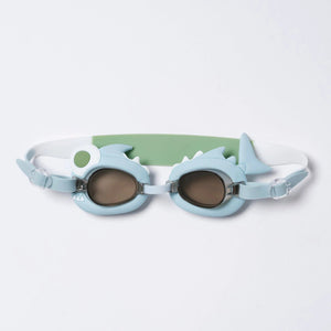 Sunnylife - Gafas de natación para niños Shark color caqui