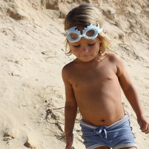 Sunnylife - Gafas de natación para niños Shark color caqui