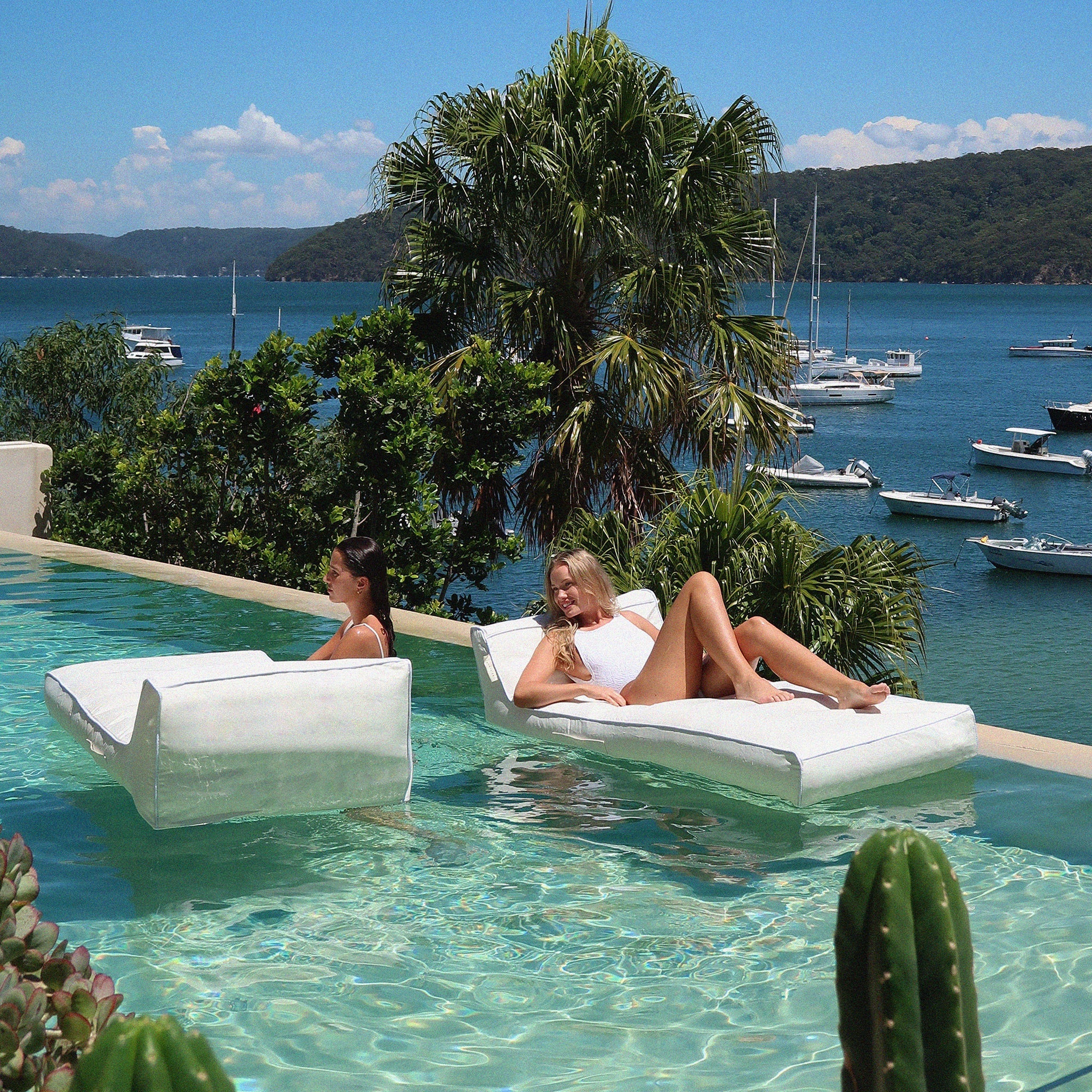 Sunnylife - Colchoneta Hinchable de Lujo para Piscina y Playa