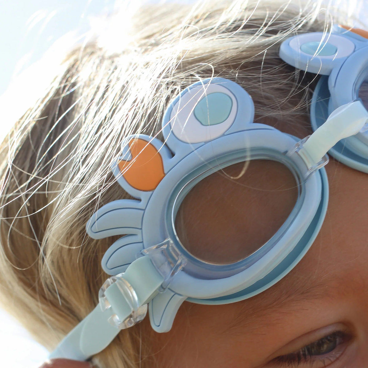Sunnylife - Gafas de natación infantiles de cangrejo azul Sonny