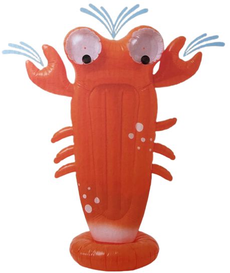 Sunnylife - Sonny el Cangrejo Rociador Inflable y Tumbona